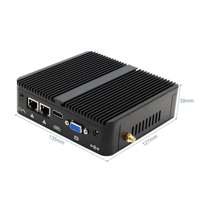 ซื้อ Intel Celeron J4105 Mini Industrial Mini PC 4gb 128 Gb แบบพกพาสำหรับ Office School online manufacture
