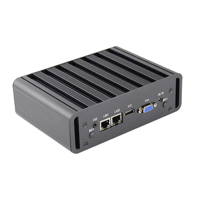 ซื้อ I7 4500U /I7 5500U Desktop mini pc คอมพิวเตอร์ core I7 dual ethernet fanless mini pc คอมพิวเตอร์ตั้งโต๊ะ online manufacture