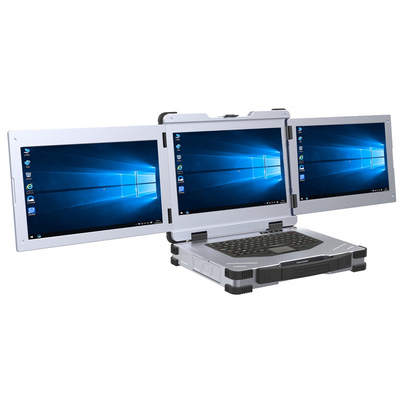 ซื้อ 3 หน้าจอมอนิเตอร์คอมพิวเตอร์แล็ปท็อปที่ทนทานทหาร 15.6 นิ้ว online manufacture