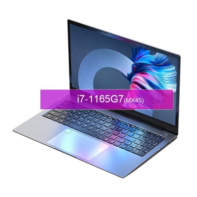คอมพิวเตอร์โน้ตบุ๊ก I7 1165G7 4.8Ghz MX450 2GB การ์ดจออะลูมิเนียม