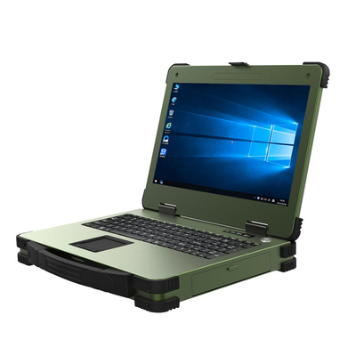 Core I7 9750h I9 9880h คอมพิวเตอร์แล็ปท็อปที่ทนทาน 15.6 นิ้วกันกระแทก