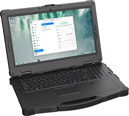 Dustproof Win 10 คอมพิวเตอร์แล็ปท็อปที่ทนทานอย่างเต็มที่อุตสาหกรรมสำหรับการทหาร