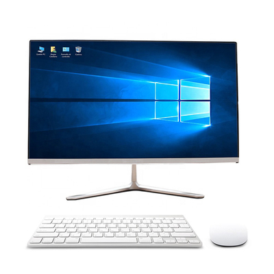 Intel Core I3 10100 I5 10400 AIO คอมพิวเตอร์เดสก์ท็อป DDR 4GB 8GB SSD 120GB 256GB